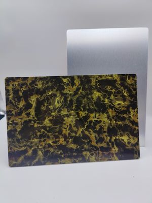 Anodized Mirror Gold ACP Sheet