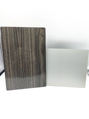 PVDF Coating Mirror ACP Sheet Cladding 0.5mm Aluminium Layer Custom
