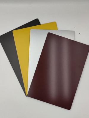 Mirror Finish ACP Partition Sheet 4mm Thickness Interior For Wall