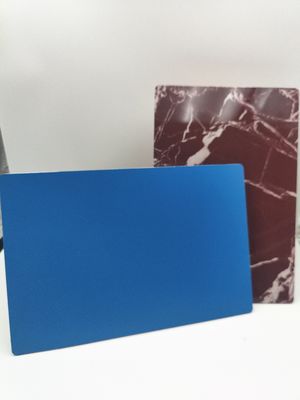 Panneau composé en plastique en aluminium balayé, longueur du panneau 2440mm de 4mm