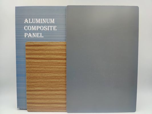 Pannelli di cartone ACP resistenti al fuoco - Leggia da 0,4 mm, tessitura a grana di pietra per avvolgimento di colonne architettoniche