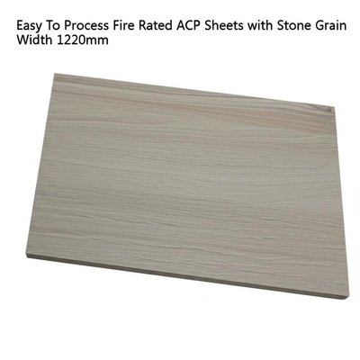 Fire Rated ACP Sheets 1220mm Width with A2 B1 Fire Rating