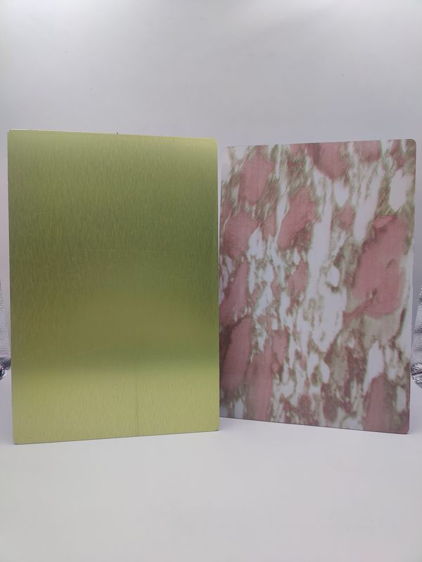 Pannelli ACP a prova di fuoco, dimensioni personalizzabili, superficie di finitura a specchio, spessore di 6,0 mm