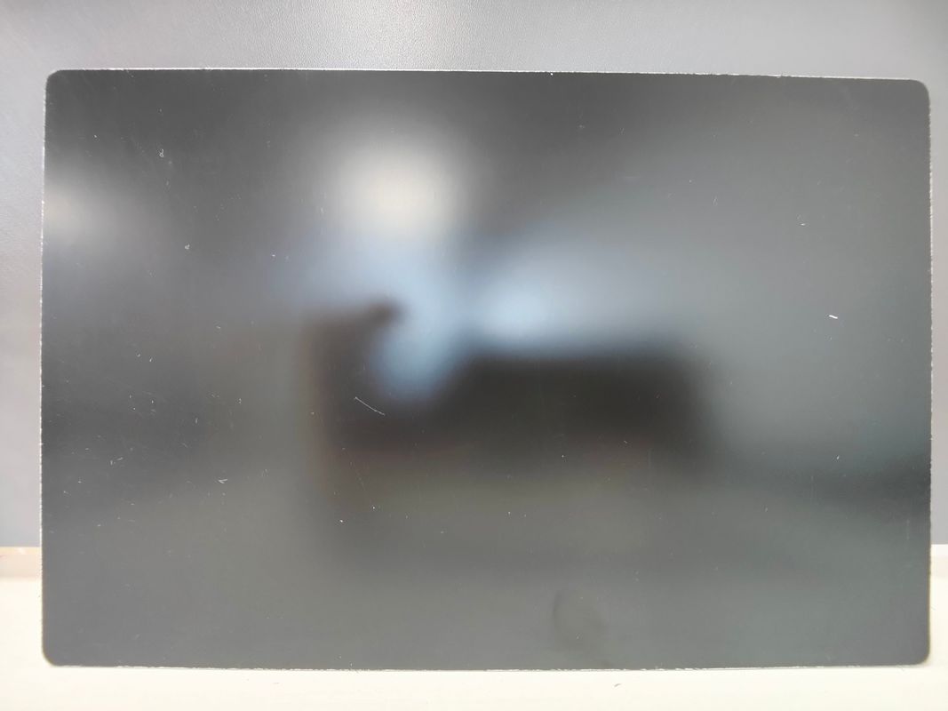 PE-Aluminium-Verbundplatte mit 0,08mm Aluminium-Schicht Spiegel-Finixierung 1220mm * 2440mm Größe für Küchen-Backsplashes