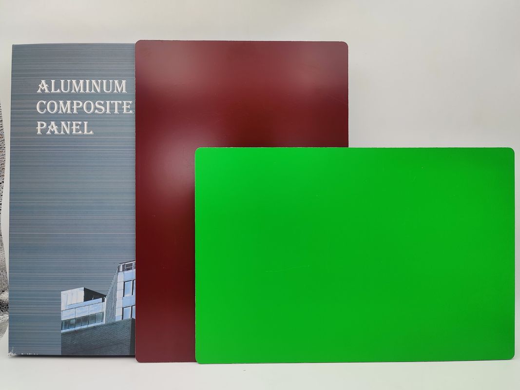 Außen ACP-Blatt Spiegel-Finix 4ft * 8ft Größe PE-Beschichtung Langlebig für Geräte-Panels