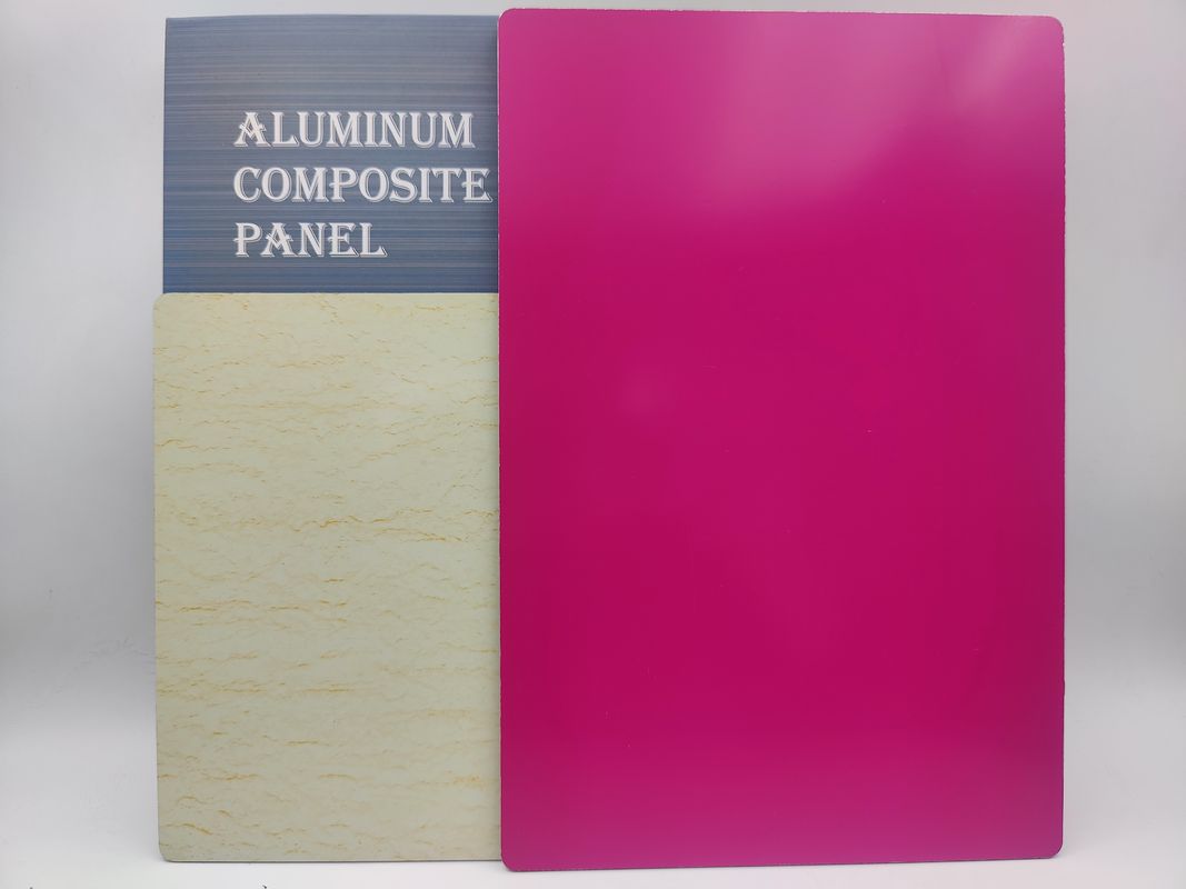 FR ACP Panel Sheets, 1220mm*2440mm Size & Mirror Surface for High-end Interior Design