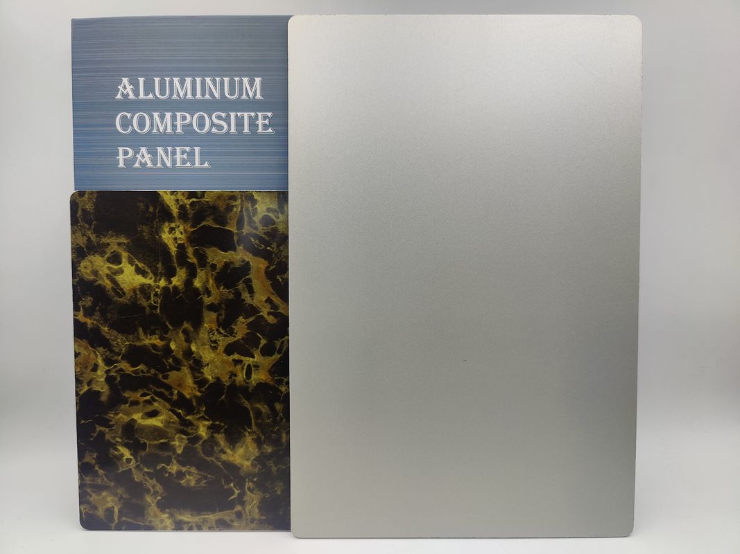 FR Materiale composito in alluminio - nucleo da 5,0 mm con finitura ad effetti speciali per display al dettaglio
