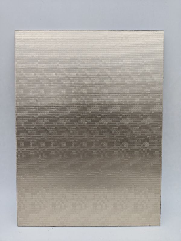 Fogli di alluminio composito ignifughi spessore 3,0 mm colori regolari per ristrutturazione di bilancio