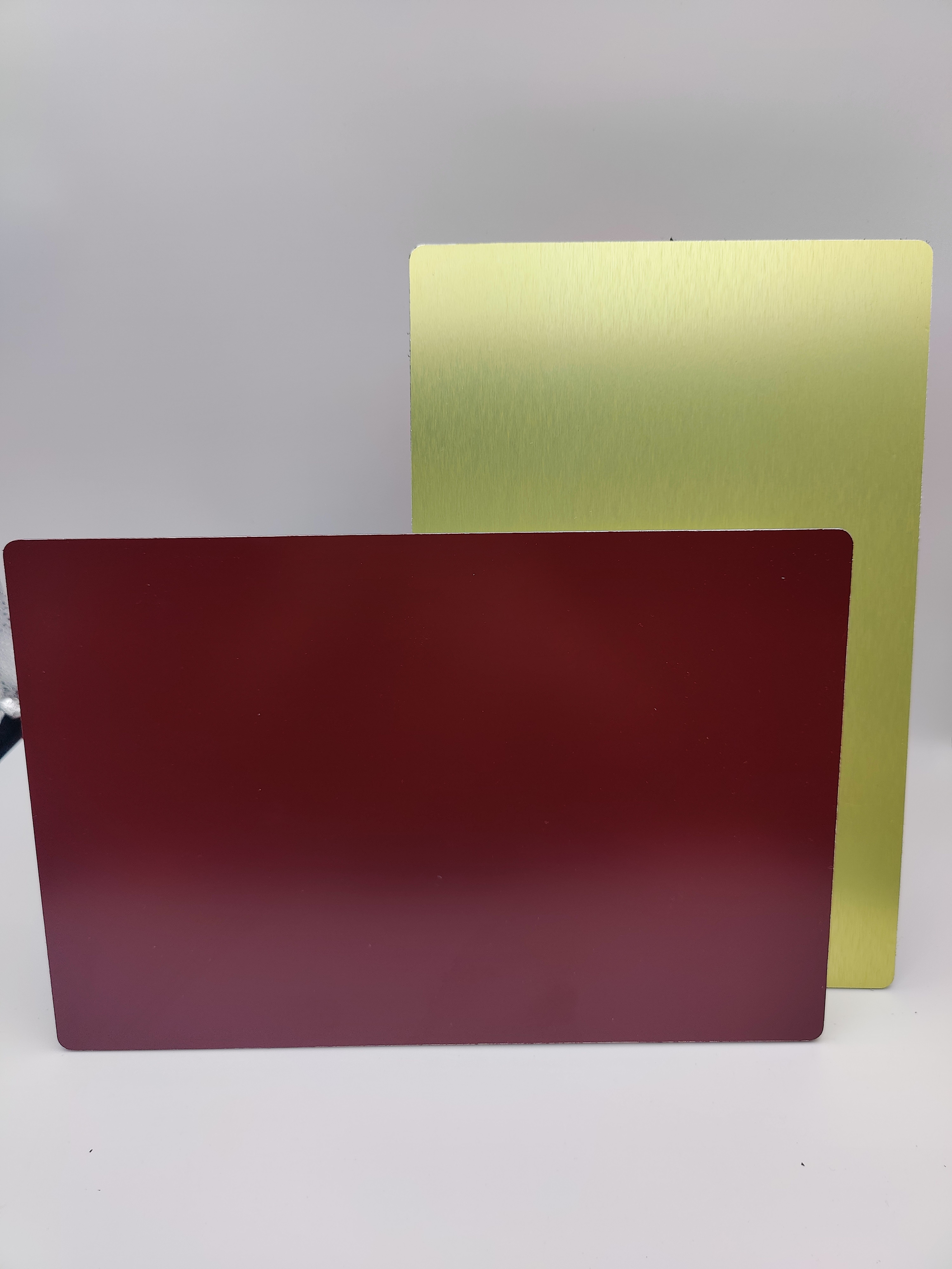 Anti Fire PVDF ACP Sheet 5mm  Aluminum Panel Board Solid Color
