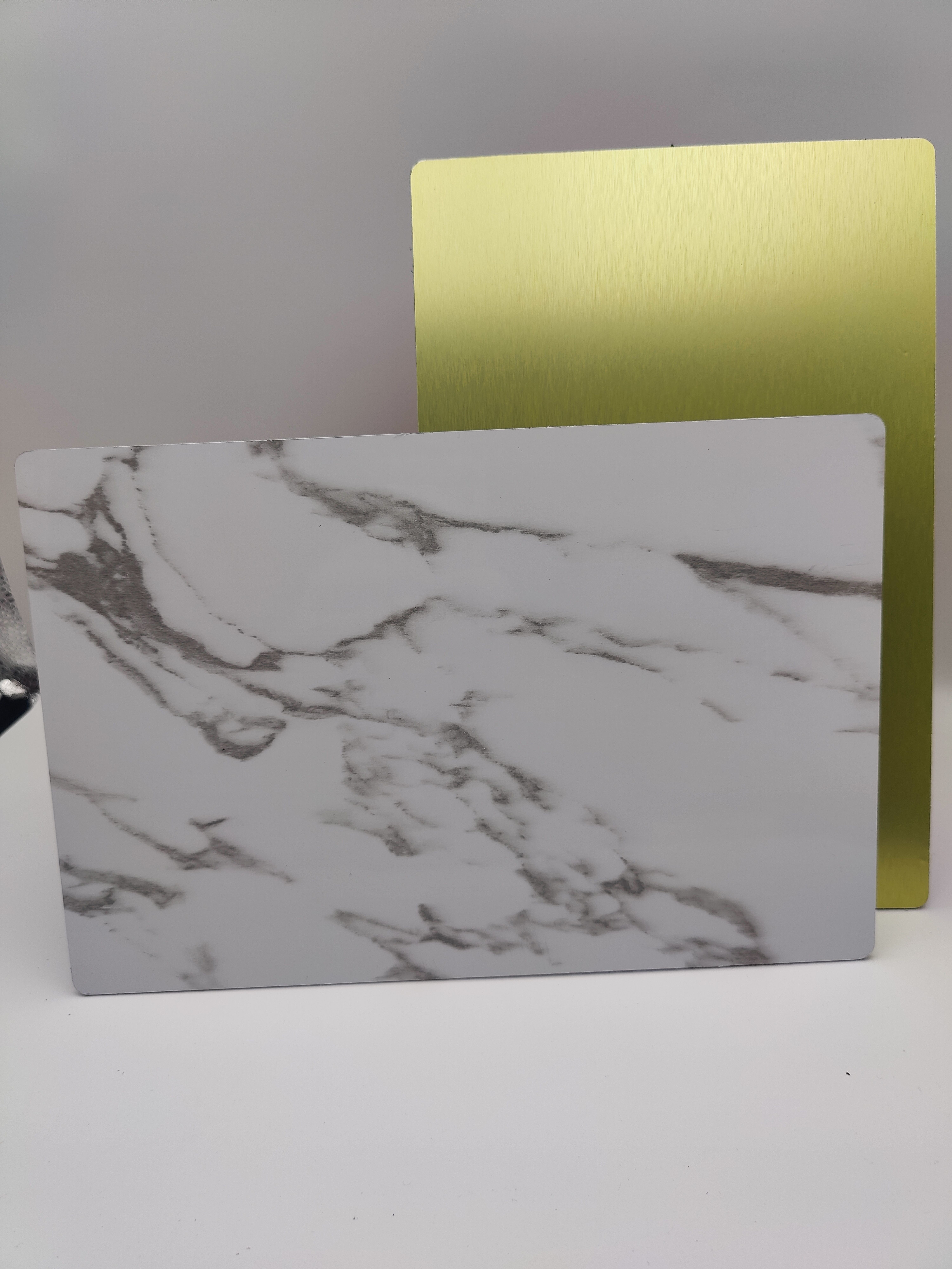 Customizable PVDF ACP Sheet 0.2mm Aluminium Layer  For Partition