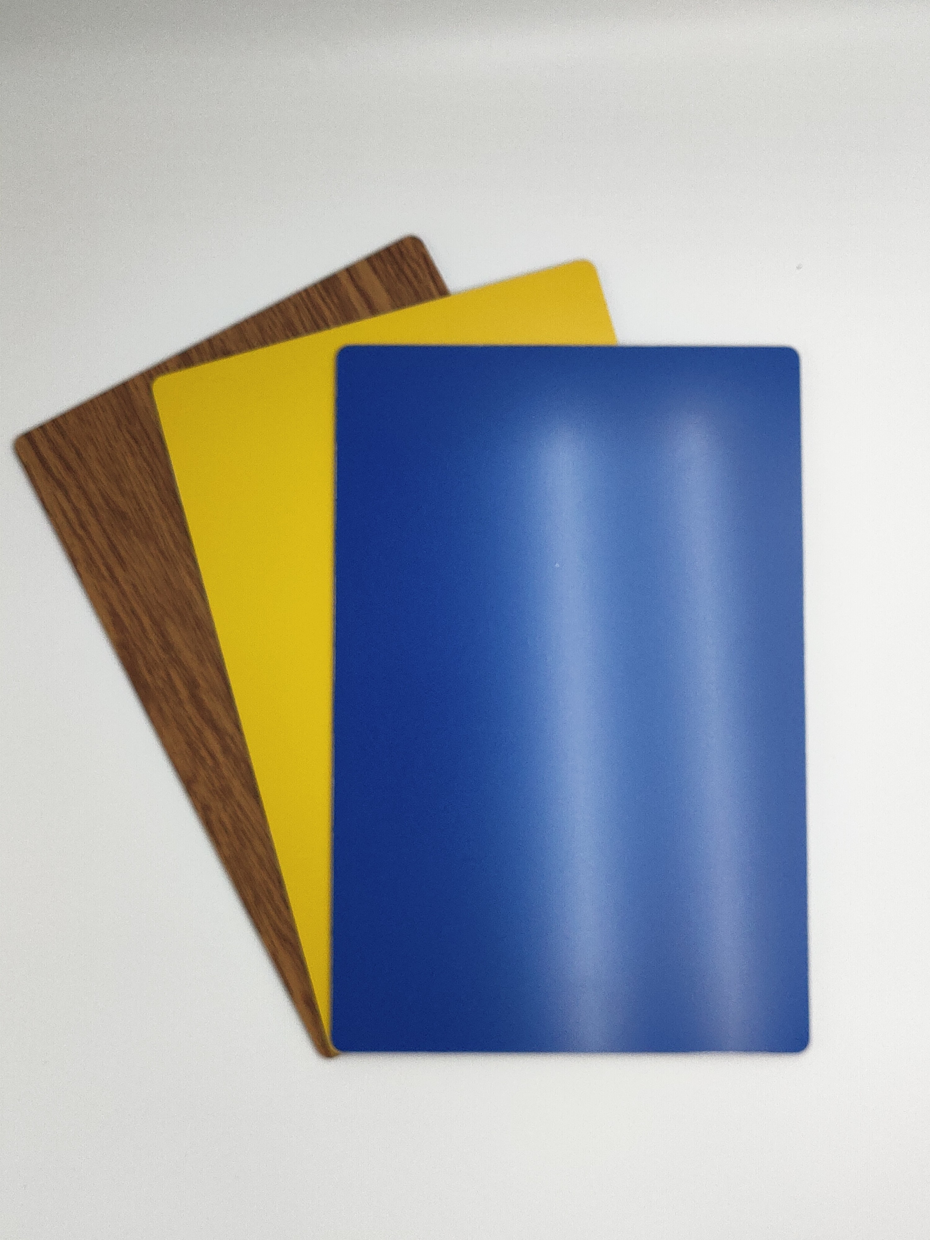 Stone Grain PVDF Coating Aluminium Composite Panel 4mm Thickness Plastic