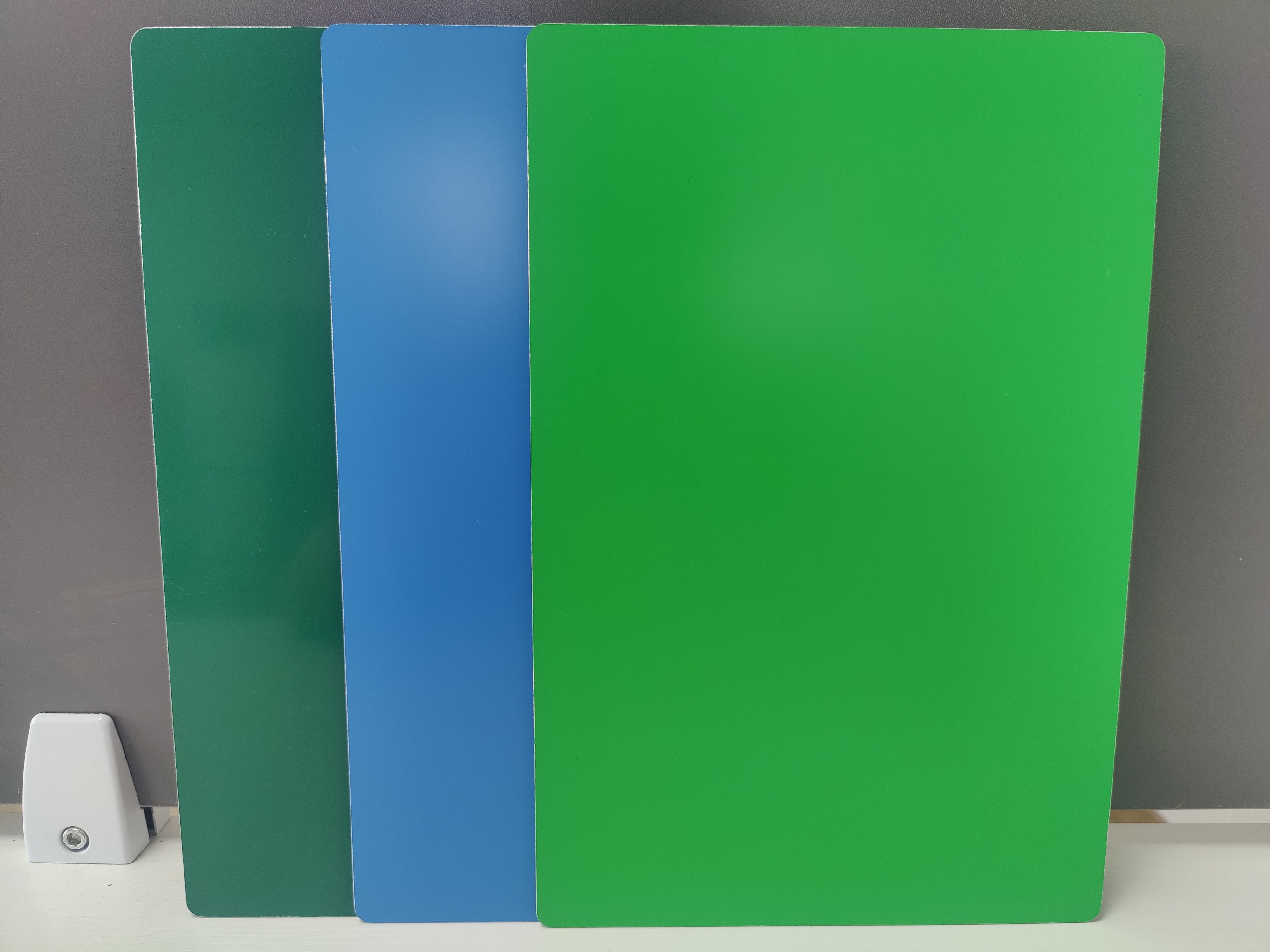 PVDF ACP Sheets With High Gloss Finish 4.0mm Thickness 0.18mm Aluminum Layer For Restaurant Walls