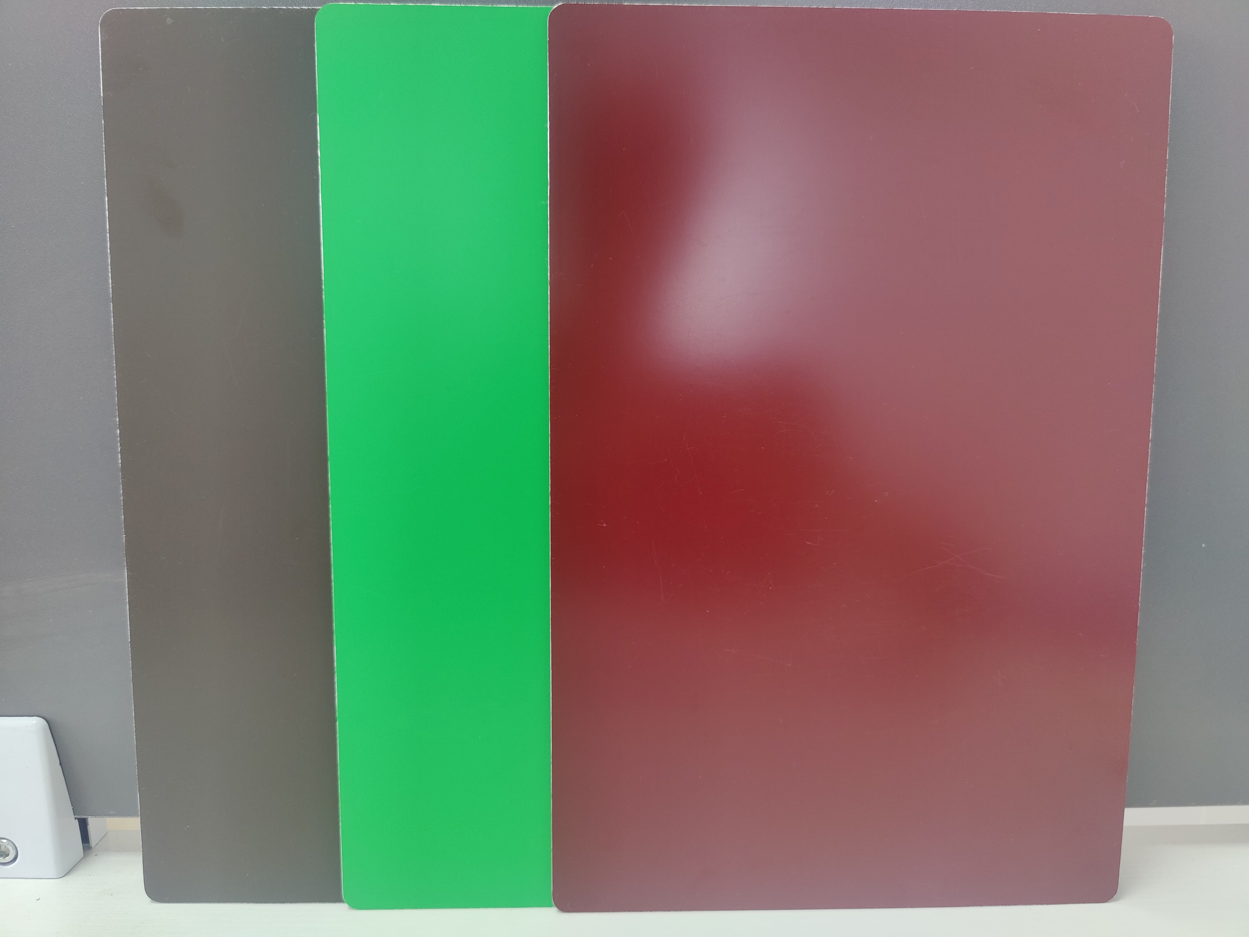 Decorative PVDF ACP Sheets 6.0mm Thickness Mirror Finish 0.25mm Aluminum Layer For Shopping Center Interiors